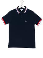 Lacoste Kids Teen Short-sleeve Polo Shirt - Blue