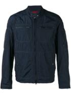 Fay Zip Pocket Jacket, Men's, Size: Large, Blue, Polyamide/polyester