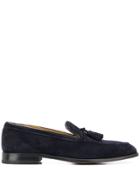 Scarosso Classic Tassel Loafers - Blue