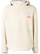 Napa Silver Fleece Hoodie - White