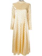 Stine Goya Dotted Midi Dress - Yellow