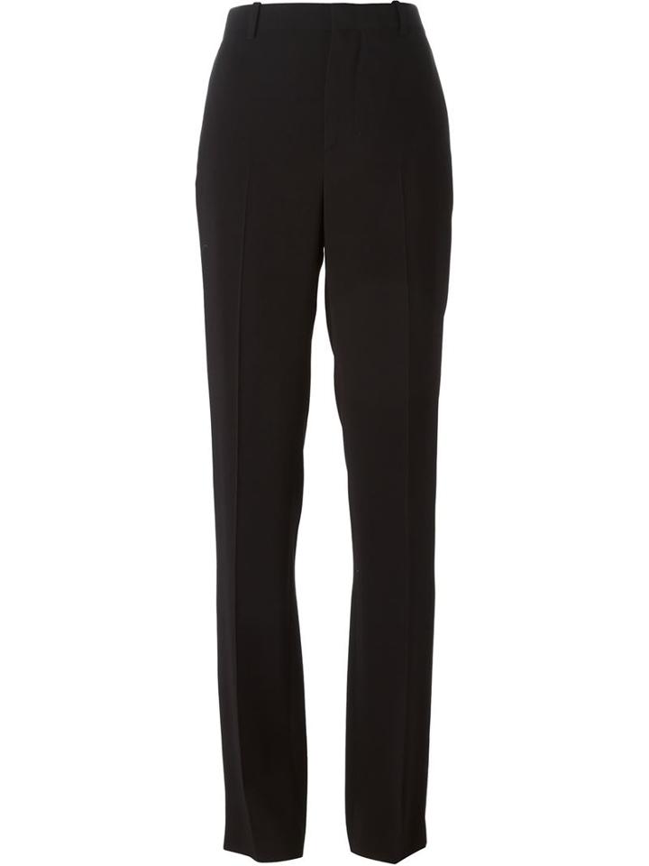 Givenchy High Waist Trousers, Women's, Size: 36, Black, Viscose/spandex/elastane/polyamide