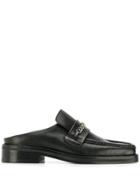 Martine Rose Chain Detail Mules - Black