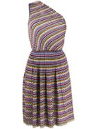 Missoni Short Zigzag Dress - White