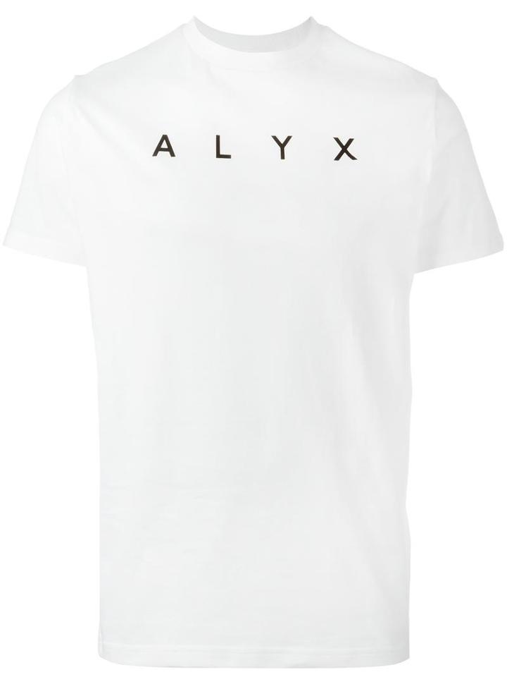 Alyx 'alyx' T-shirt, Adult Unisex, Size: Xs, White, Spandex/elastane/cotton