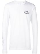 Edwin 'hard Livin' T-shirt, Men's, Size: Medium, White, Cotton