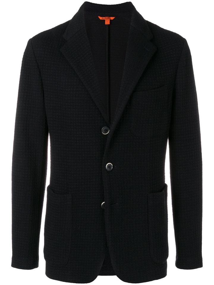 Barena Single Breasted Fitted Blazer - Blue