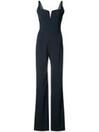 Galvan Fitted Jumpsuit - Blue