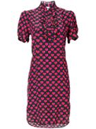 Aybi Heart Print Dress - Multicolour