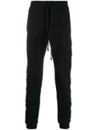 Versace Jeans Couture Stud Detail Track Trousers - Black