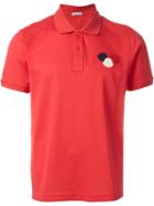 Moncler Logo Polo Shirt, Men's, Size: Xxl, Red, Cotton
