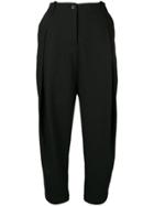 Masnada Baggy Tapered Trousers - Black