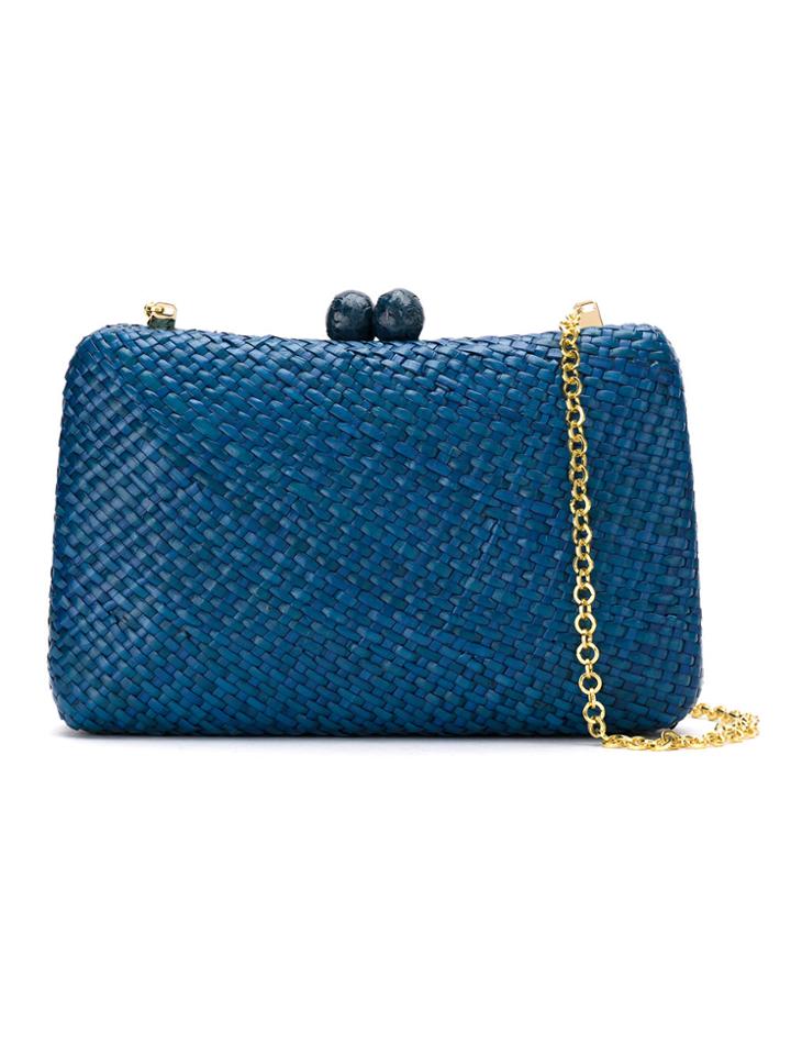 Serpui Clutch Bag - Blue