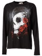 Faith Connexion Skull Print Longsleeved T-shirt