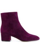 Gianvito Rossi Ankle Boots - Pink & Purple