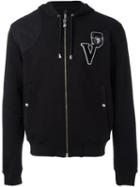 Versus Logo Patch Hoodie