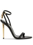 Tom Ford Padlock Charm Sandals - Black