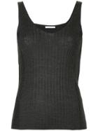 Astraet Ribbed V-neck Vest - Grey