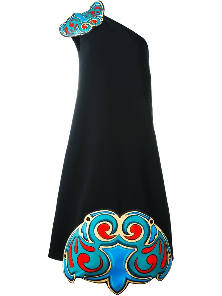 Victoria Victoria Beckham Baroque Patch Dress