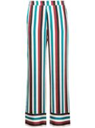 Asceno Striped Straight-leg Trousers - Multicolour