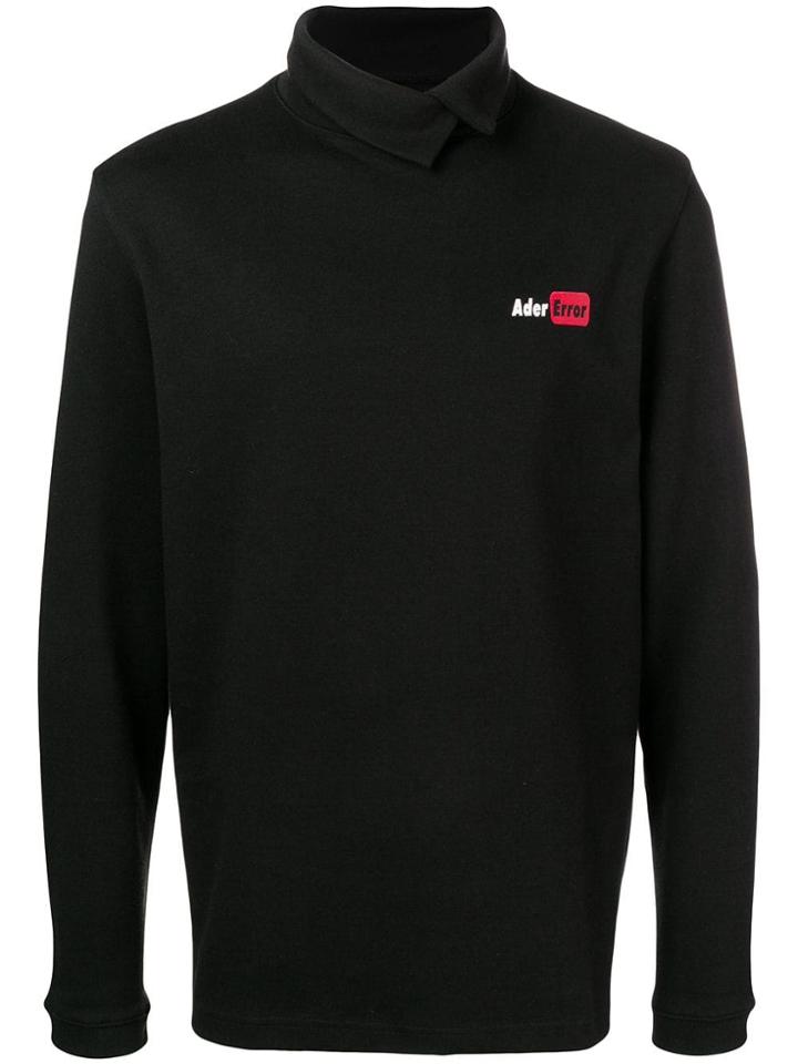 Ader Error High Neck Sweatshirt - Black