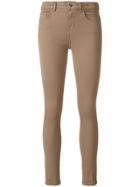 Twin-set Skinny Trousers - Nude & Neutrals