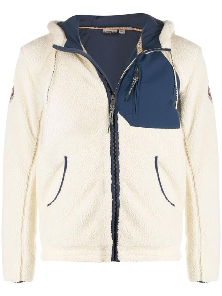 Napapijri Toe Fleece Jacket - White