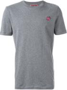 Mcq Alexander Mcqueen 'swallow' T-shirt, Men's, Size: Medium, Grey, Cotton