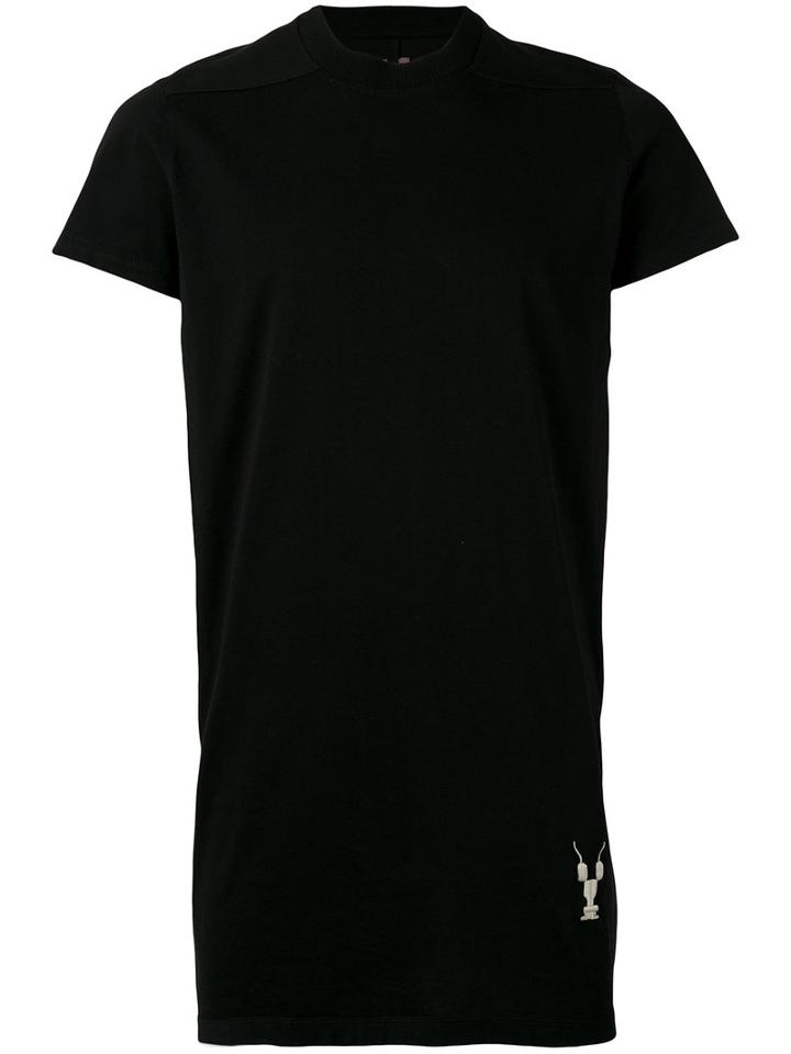 Rick Owens Drkshdw Plain T-shirt, Men's, Size: Xl, Black, Cotton