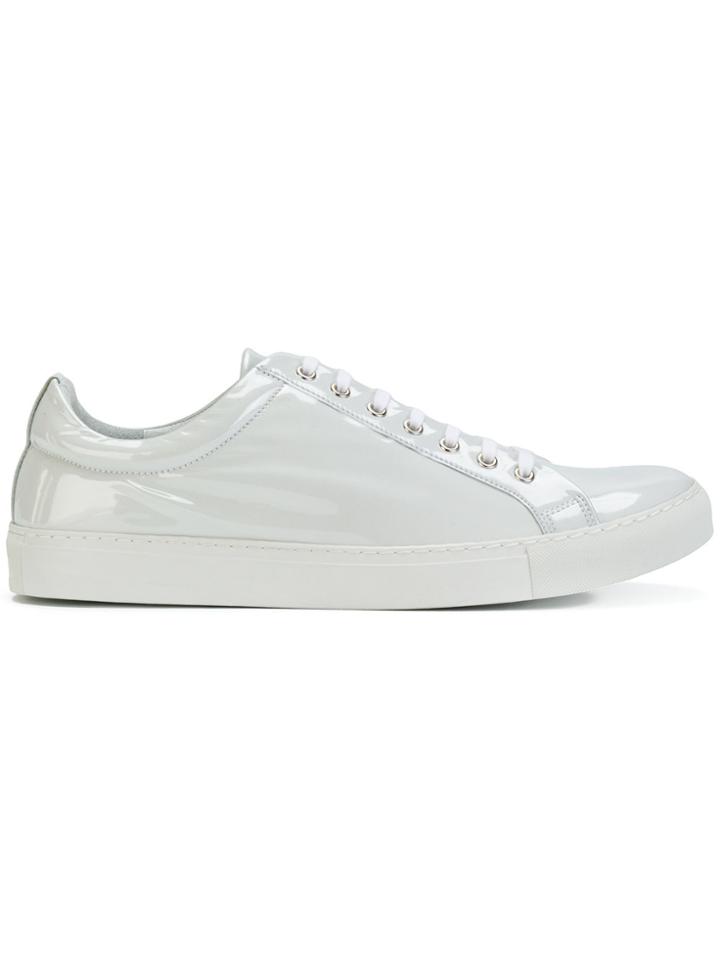 Comme Des Garçons Shirt Classic Pvc Sneakers - White