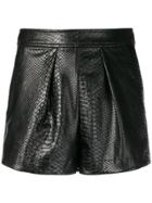 Philosophy Di Lorenzo Serafini Fitted Biker Shorts - Black