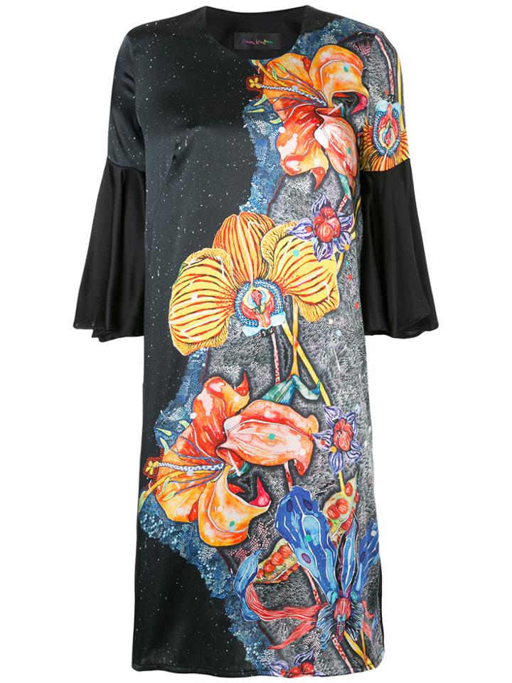 Romance Was Born Midnight Lumiere Dress - Black