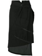 Lost & Found Ria Dunn Manicomio Skirt - Black