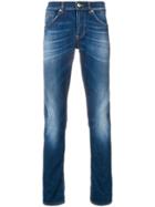 Dondup Faded Slim Jeans - Blue