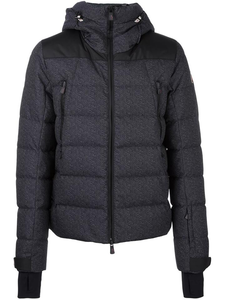 Moncler Grenoble 'camurac' Padded Jacket, Men's, Size: 2, Black, Feather Down/polyamide/polyester/goose Down