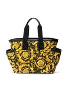 Young Versace Baroque Printed Bag - Black