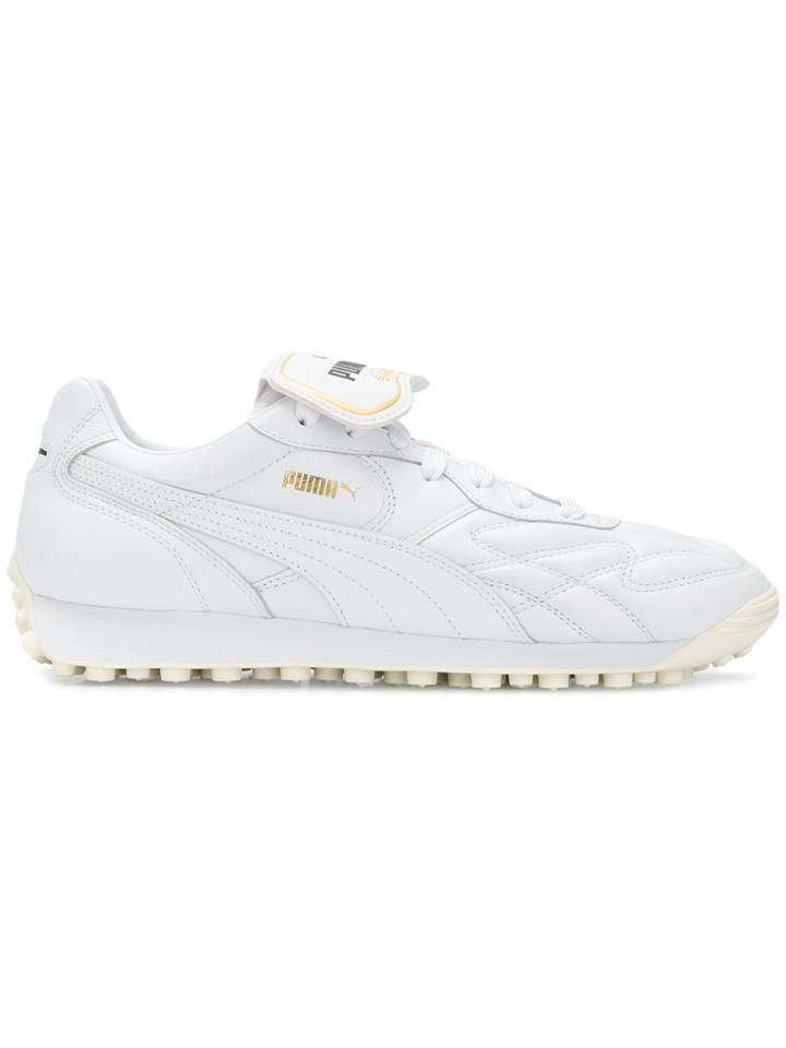Puma King Avanti Bold Tongue Sneakers - White