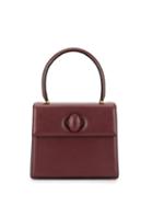 Cartier Pre-owned Round Top Hand Bag - Red