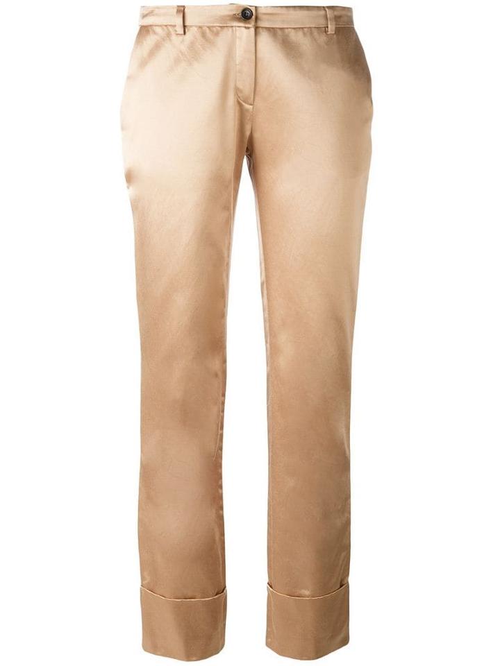 Romeo Gigli Pre-owned Turn Up Hem Trousers - Pink