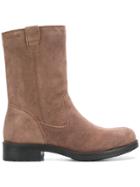 Geox Smooth Ankle Boots - Nude & Neutrals