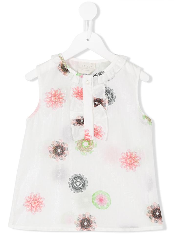 Etiket Spiro Blouse, Girl's, Size: 6 Yrs, White