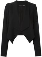 Alice+olivia Fold-front Cropped Jacket