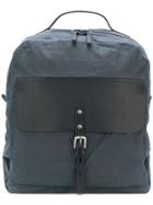 Ally Capellino Zip-top Buckle Backpack - Blue