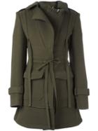 Alexander Mcqueen Drawstring Waist Coat