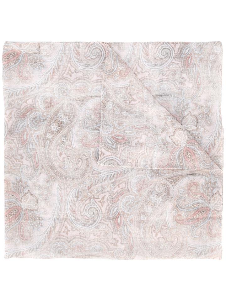 Pal Zileri - Printed Scarf - Men - Cotton - One Size, Cotton