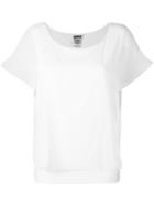 Kristensen Du Nord Layered Scoop Neck Top - White