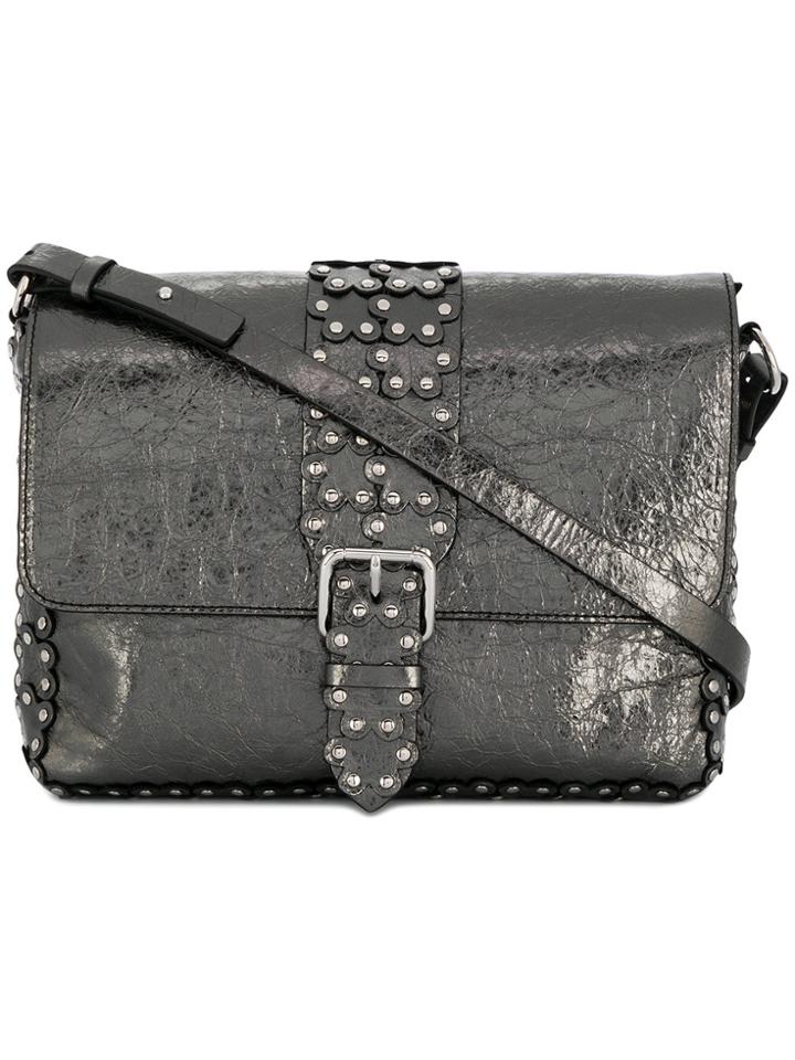 Red Valentino Flower Puzzle Bag - Grey