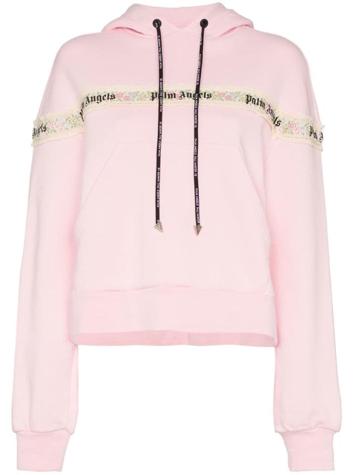 Palm Angels Palm Ls Hdy W Tape Mtf Crp - Pink & Purple