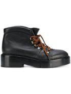 Clergerie Lace-up Boots - Black