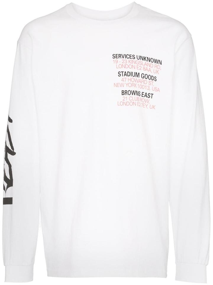 Services Unknown X Browns East Stadium Goods Cirabus T-shirt - White